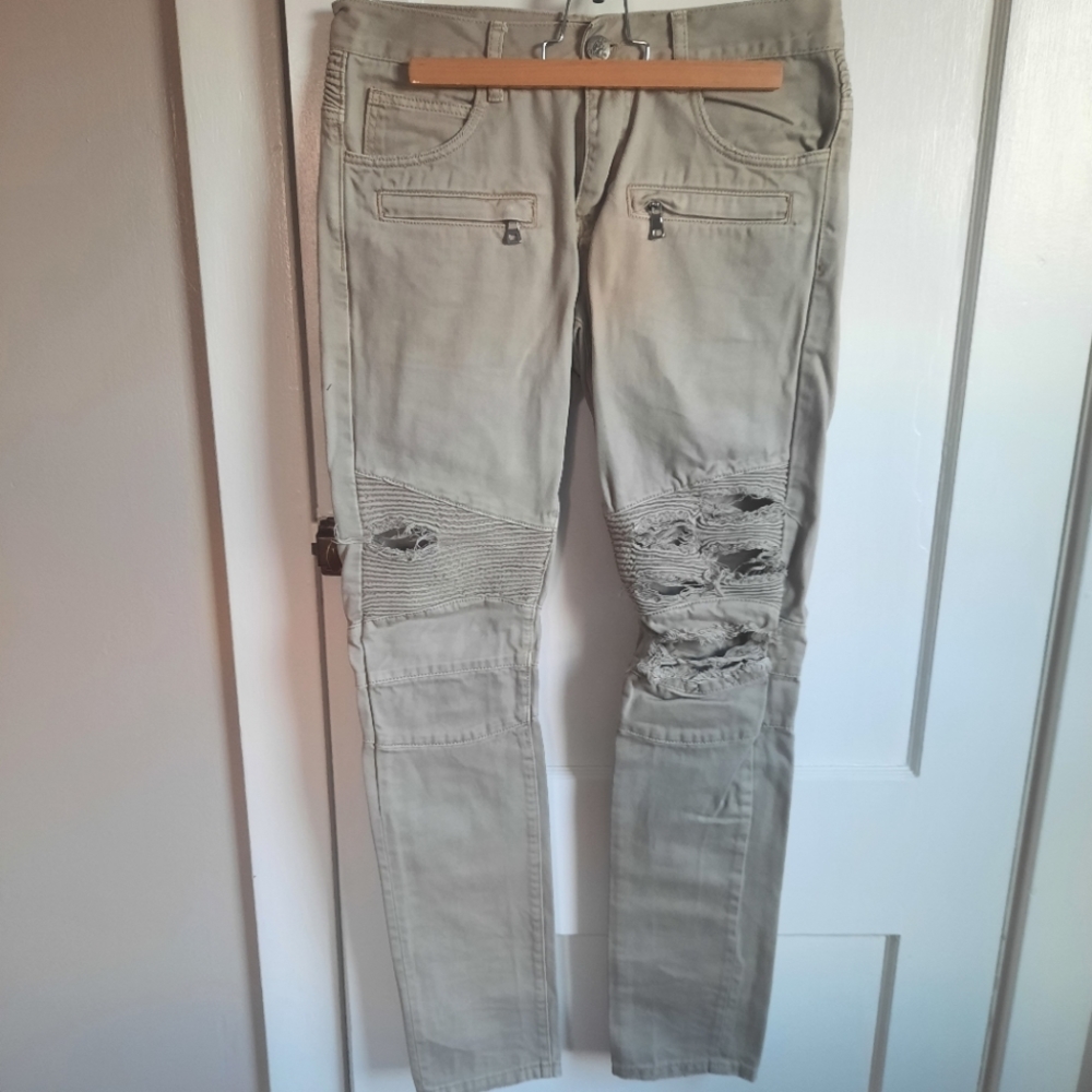 Embellish Biker Denim